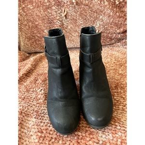ABound Short Black Booties